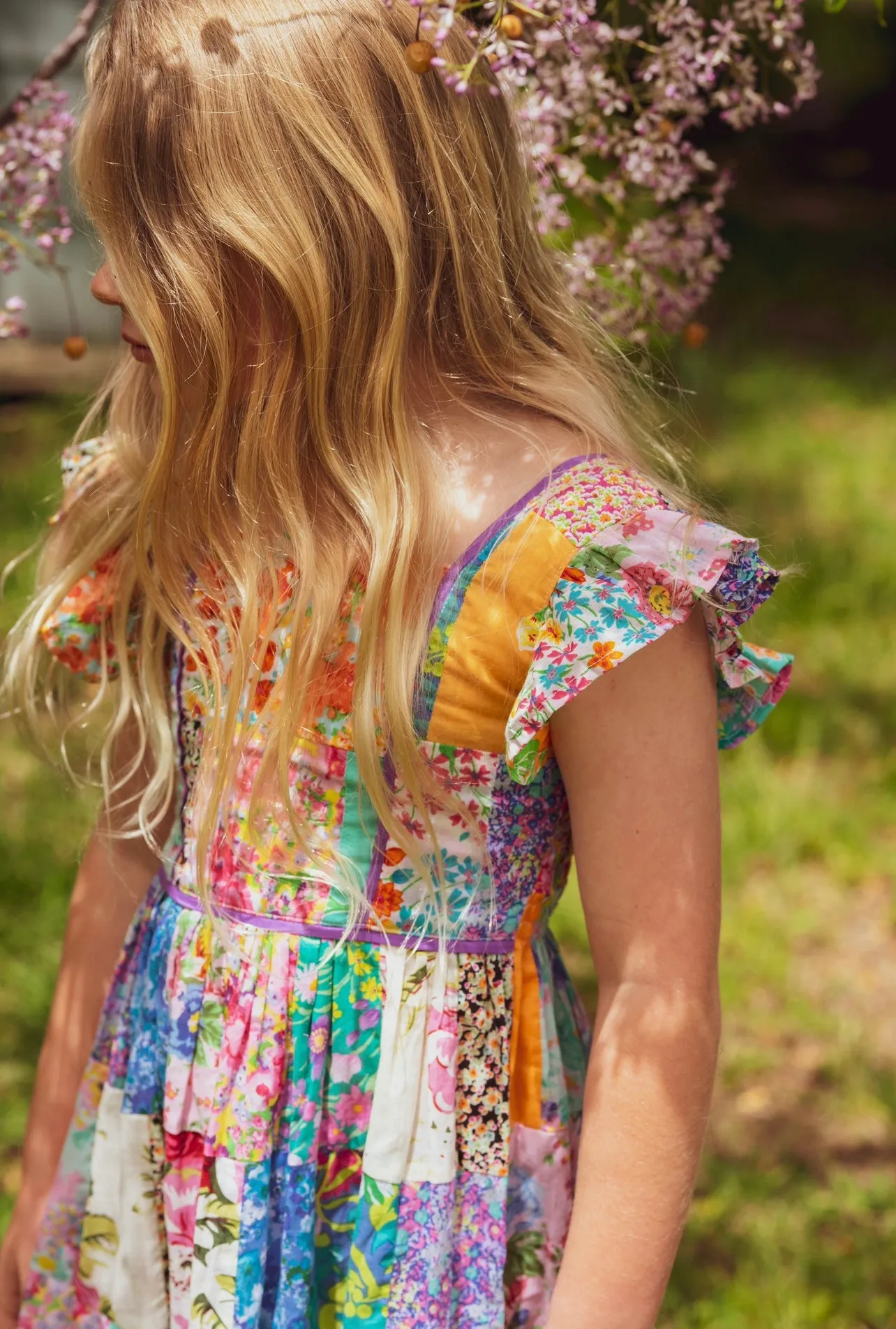 Lilas Dress Patchwork Bliss