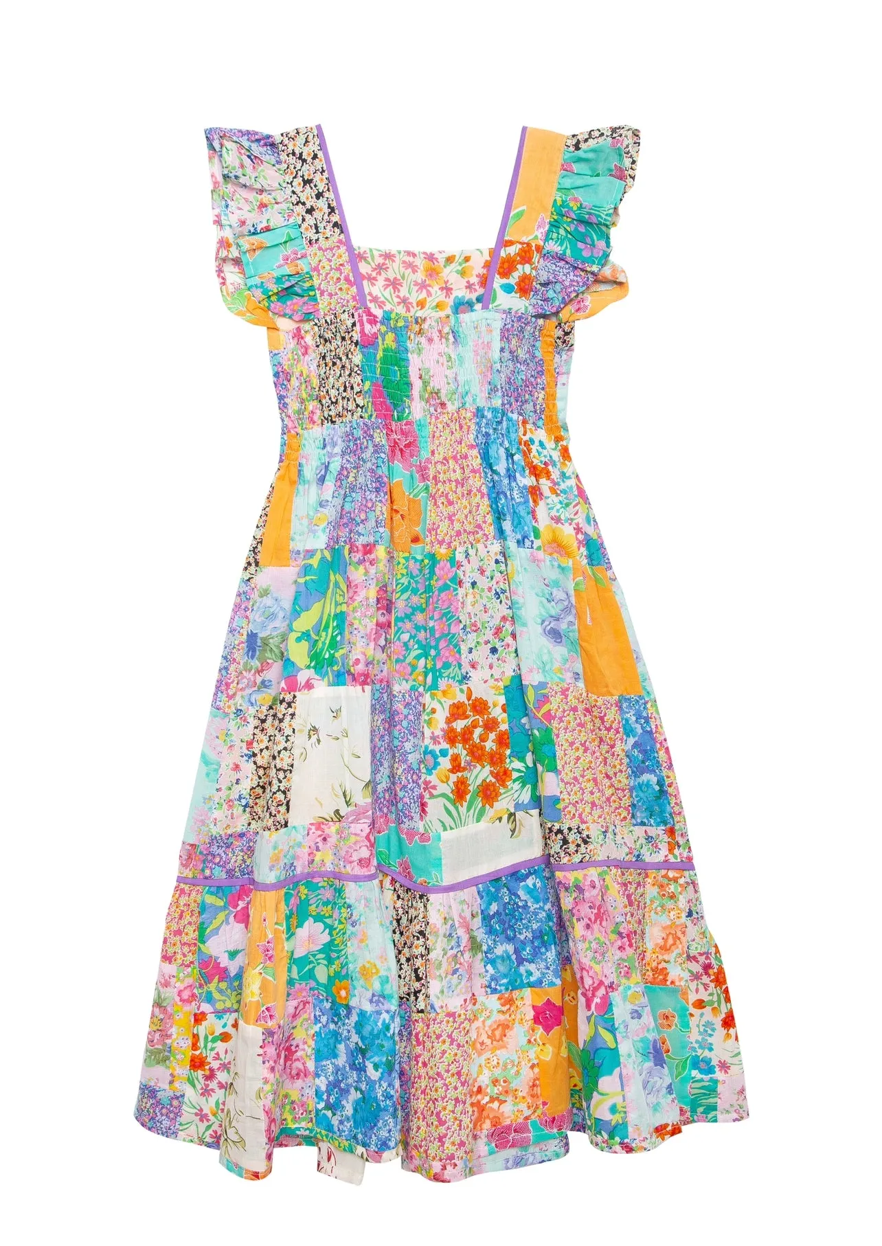 Lilas Dress Patchwork Bliss