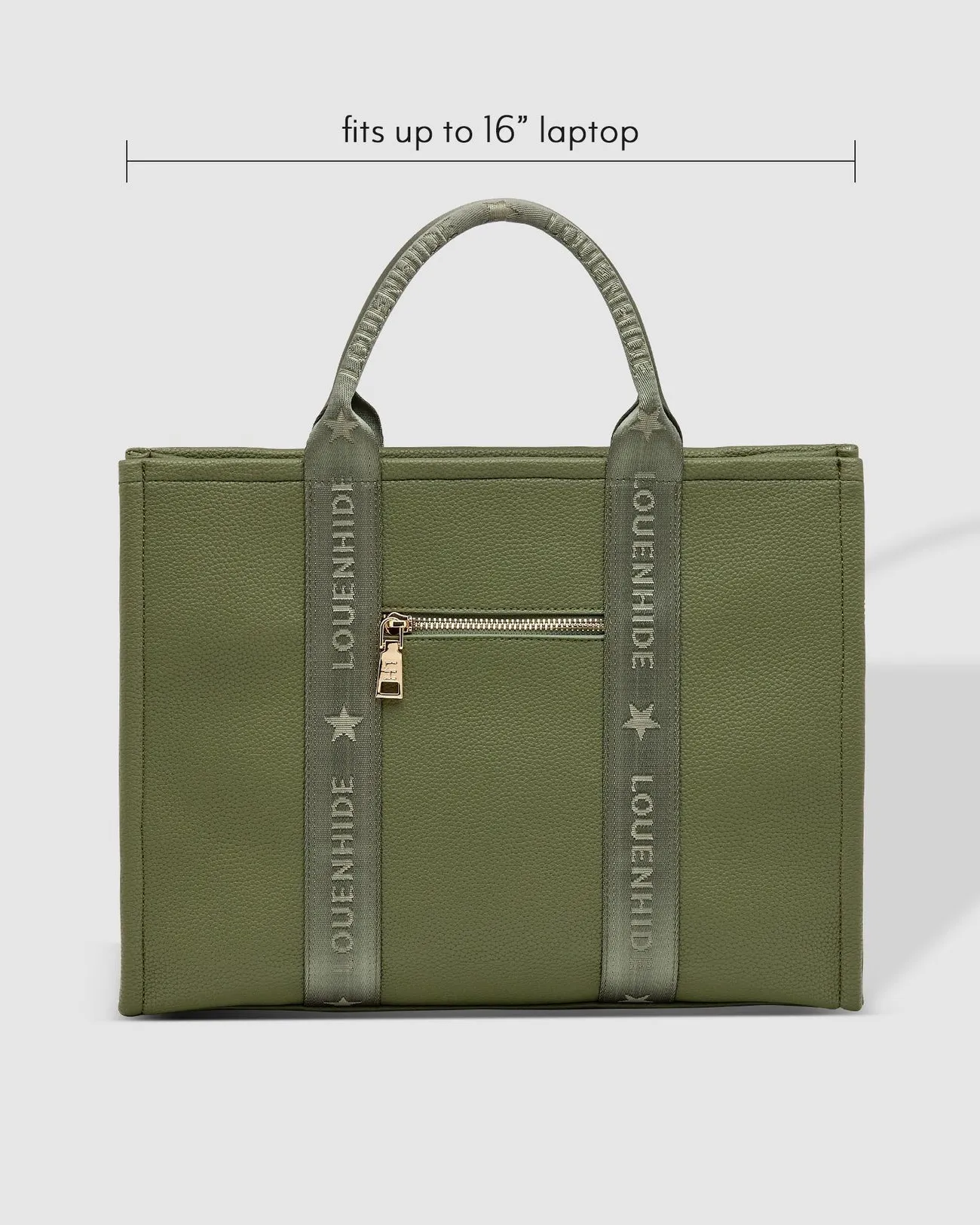 Louenhide Manhattan Logo Tote Bag - Khaki
