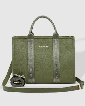 Louenhide Manhattan Logo Tote Bag - Khaki