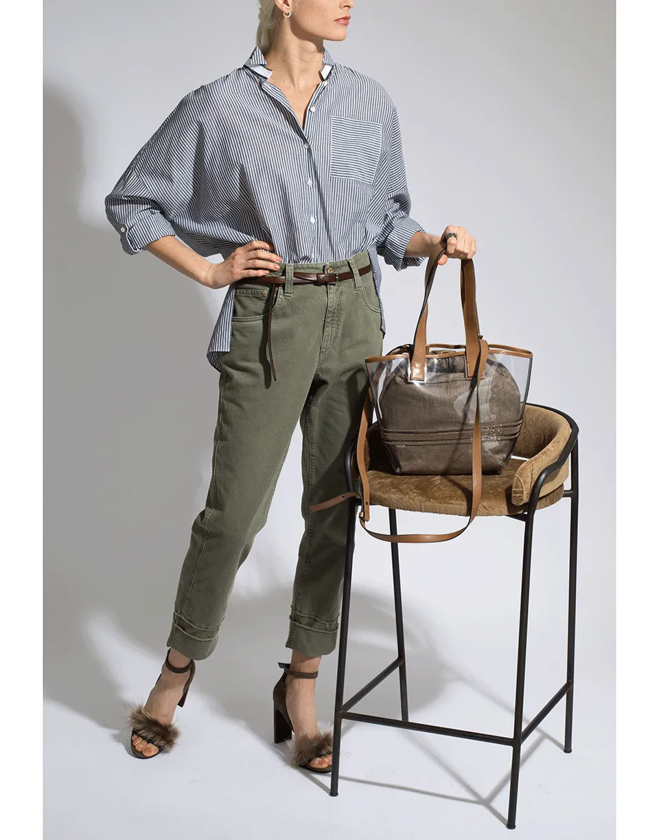 Monili Strap Bucket Bag