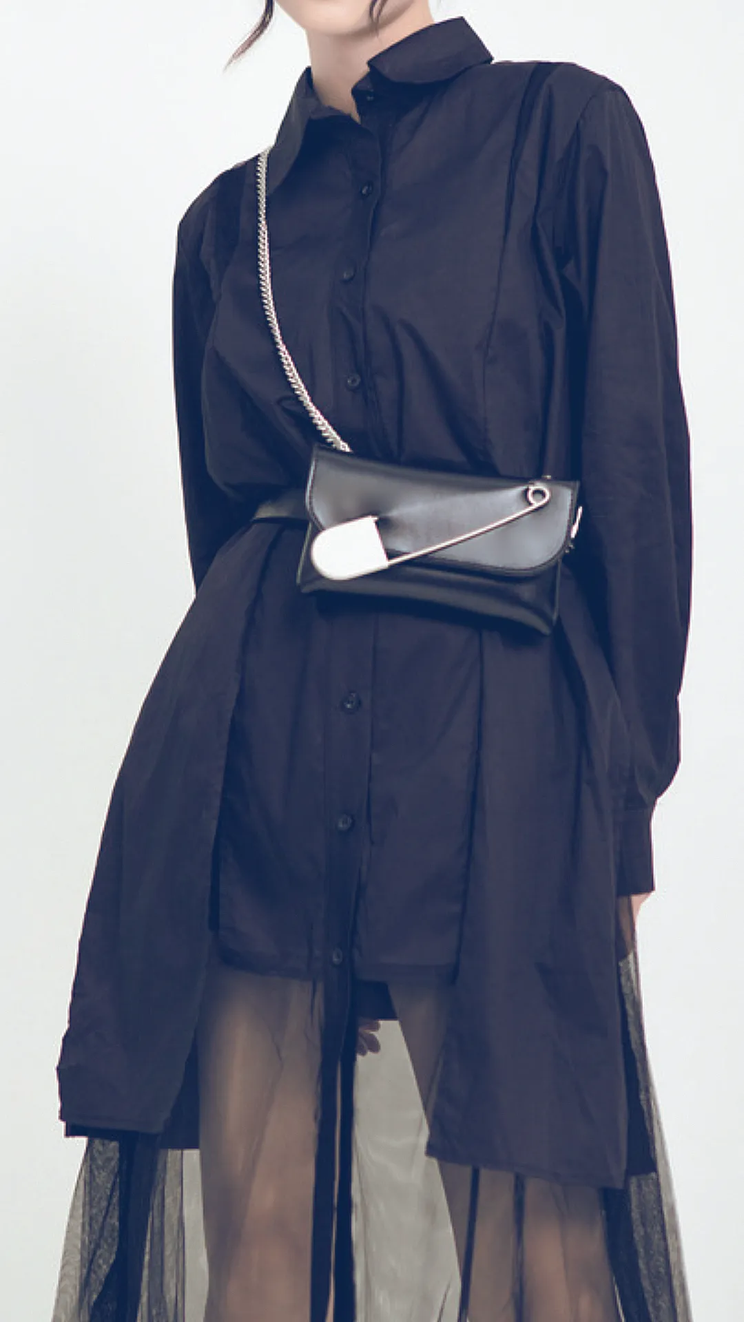 Needle Shoulder &  Waist Bag