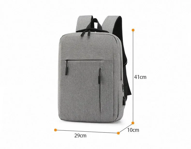 New Dimension Anti-theft Smart Laptop Backpack with USB Port - Blue