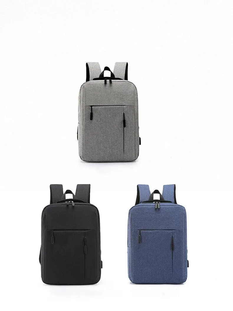 New Dimension Anti-theft Smart Laptop Backpack with USB Port - Blue