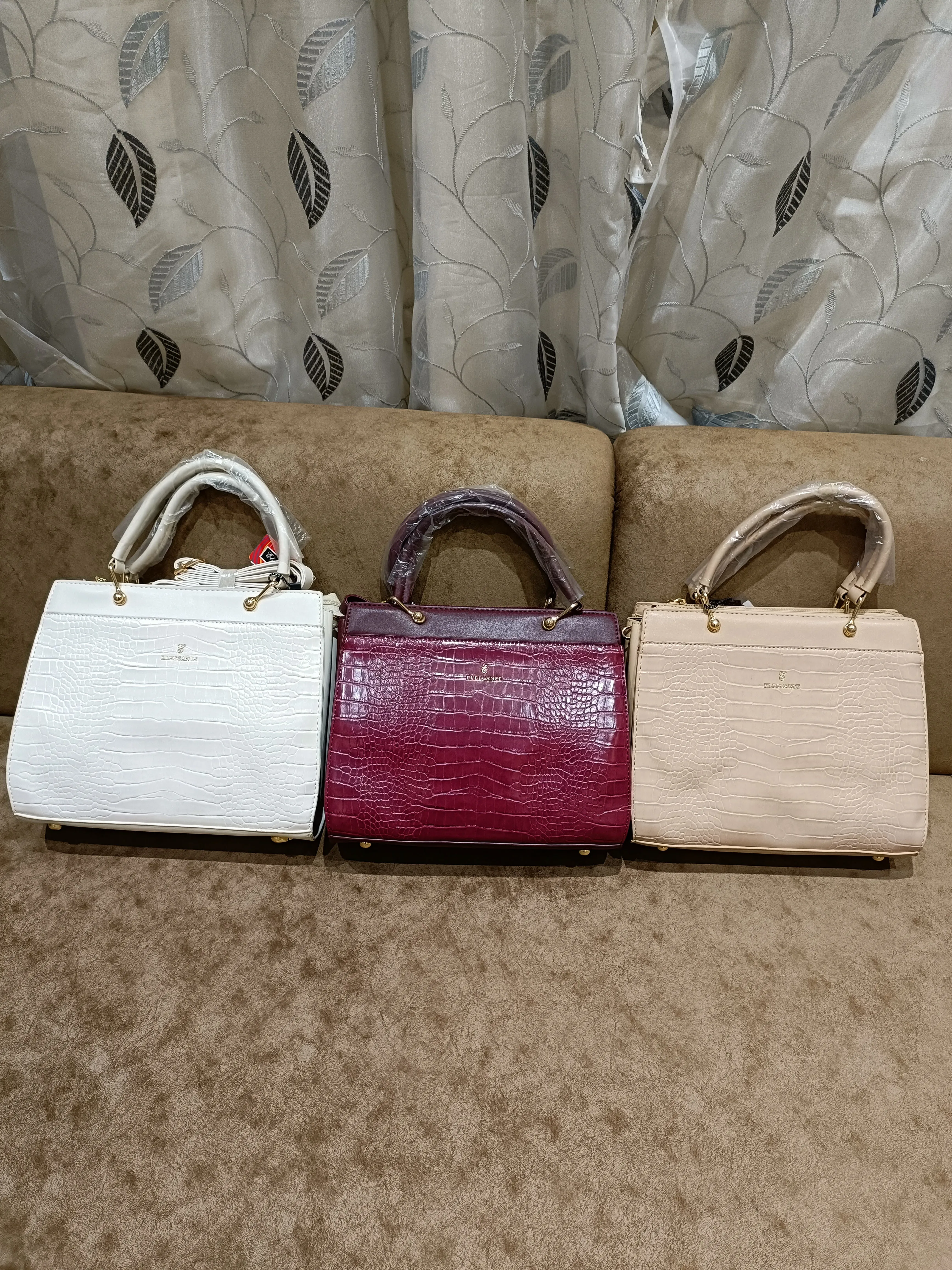 Party wear | Bridal Handbag with slibg belt