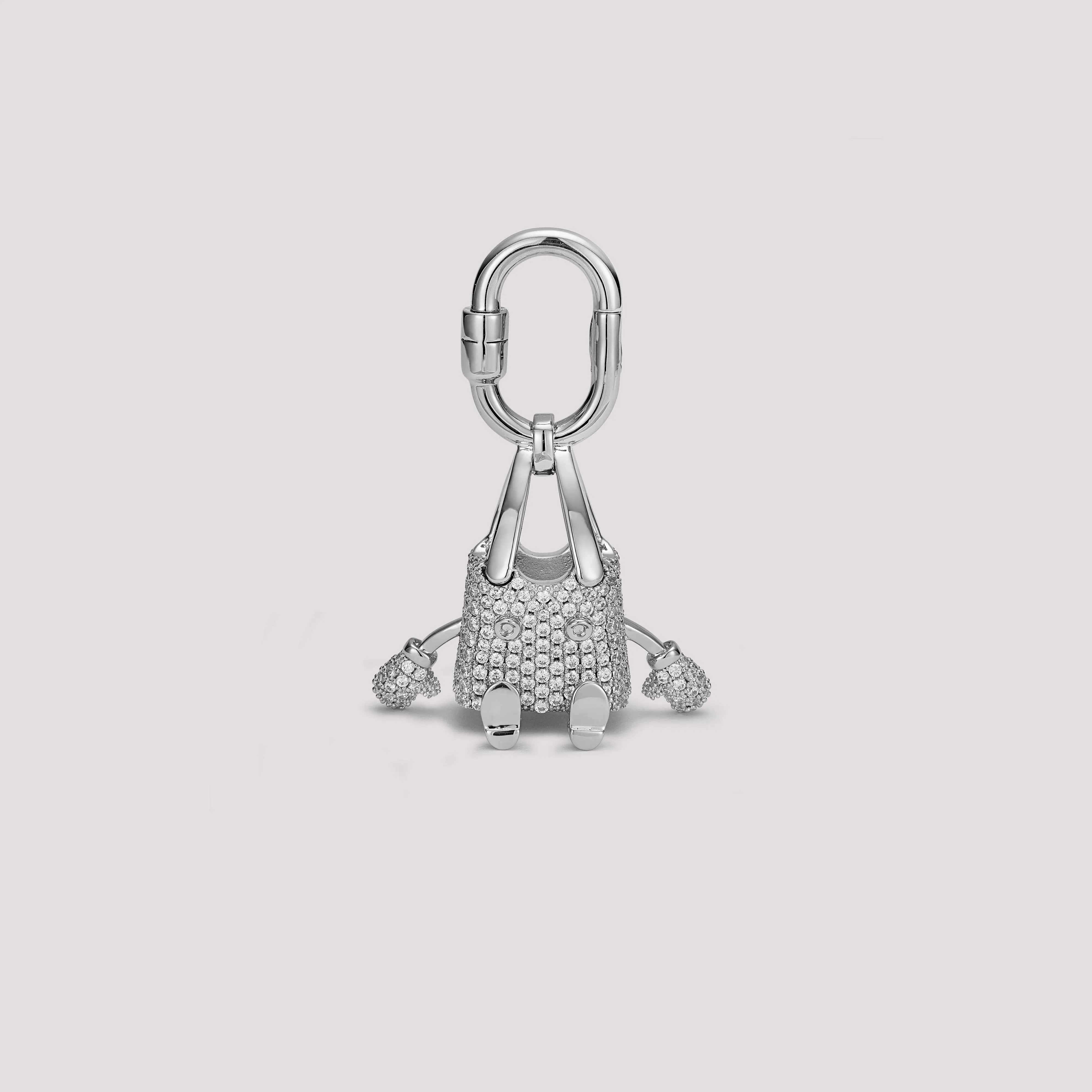 Pavé Baby Pickotin Bag Charm
