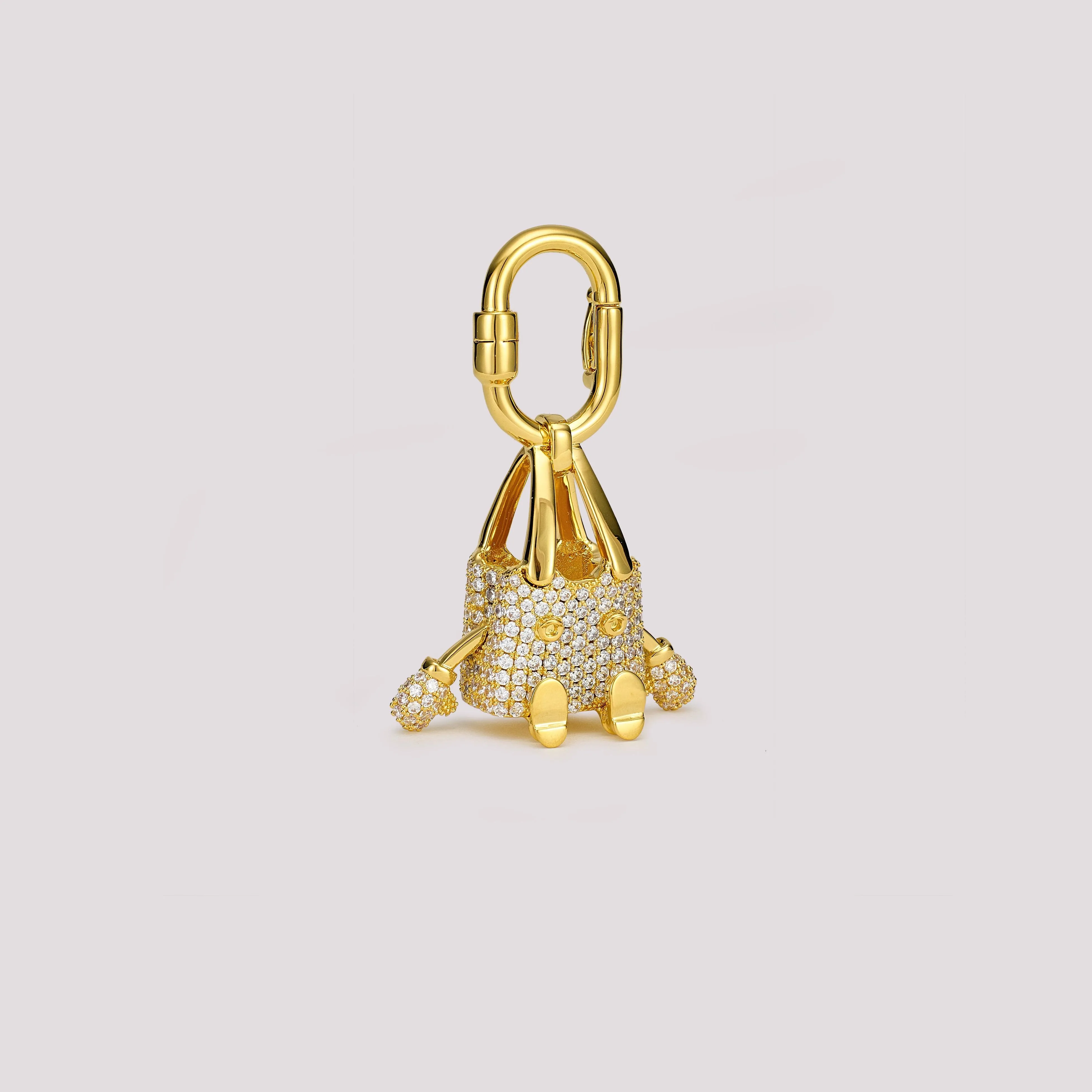 Pavé Baby Pickotin Bag Charm
