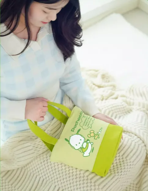 Pocha Green Handbag