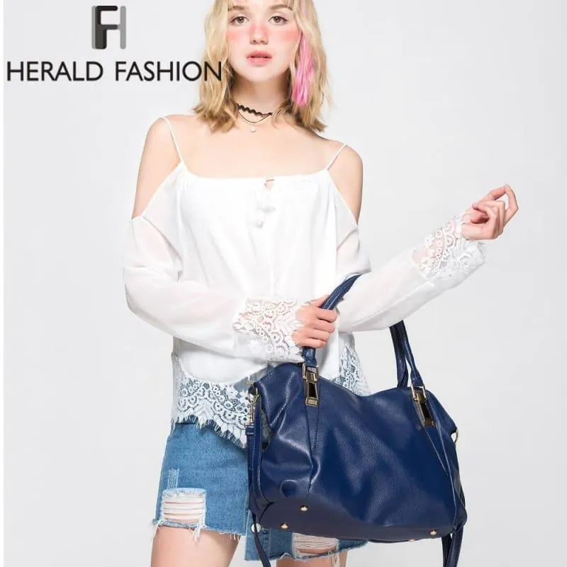 Portable Shoulder Bag Office Ladies Hobos Tote Handbag