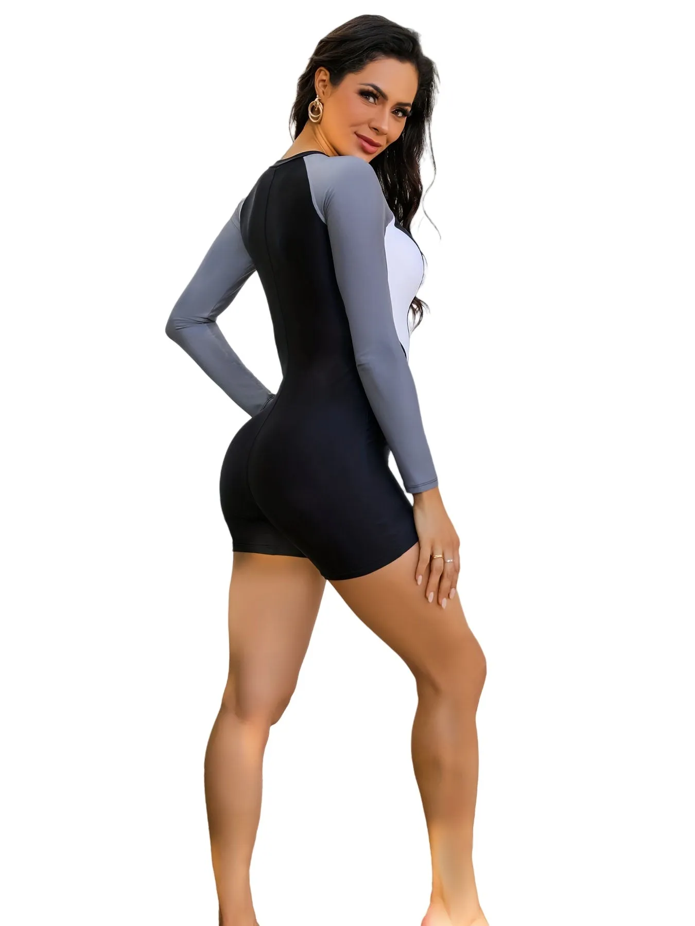 professional swimsuit-Professional model UPF50  Rash Guard