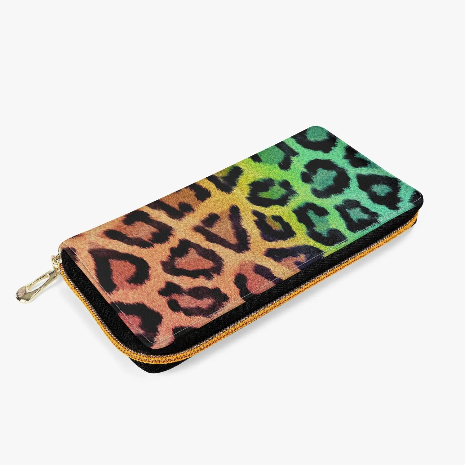 Rainbow Leopard Zipper Purse by Art-Manifested