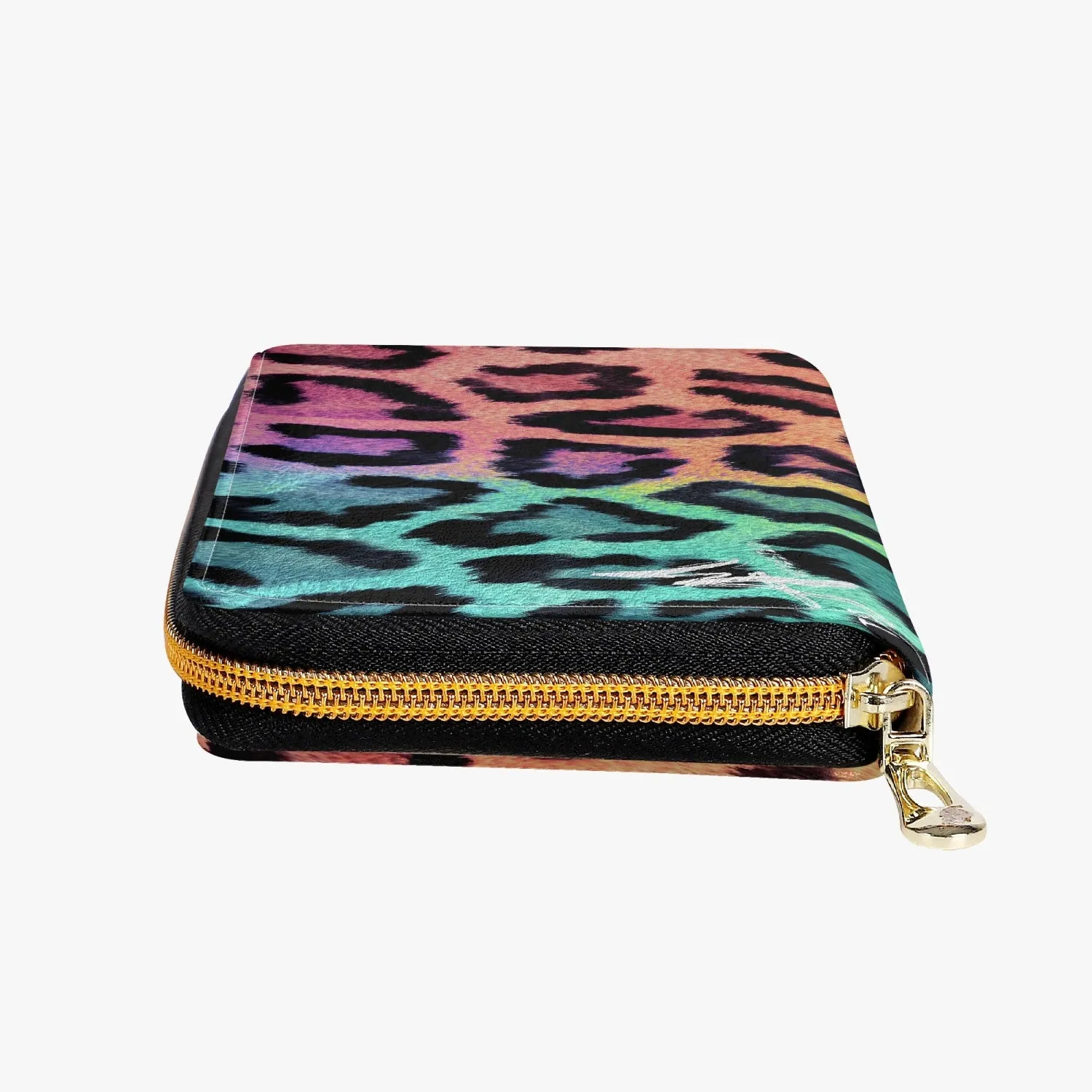 Rainbow Leopard Zipper Purse by Art-Manifested