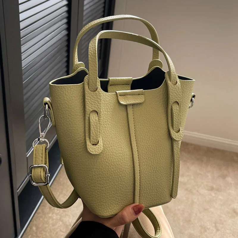 Retro Fashion Shoulder Bucket Bag