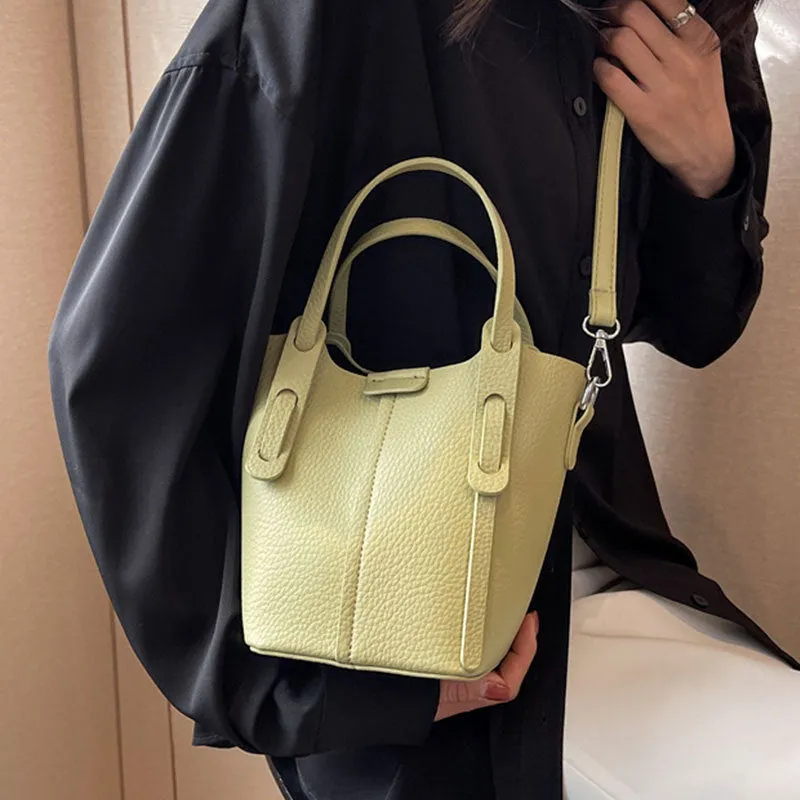 Retro Fashion Shoulder Bucket Bag