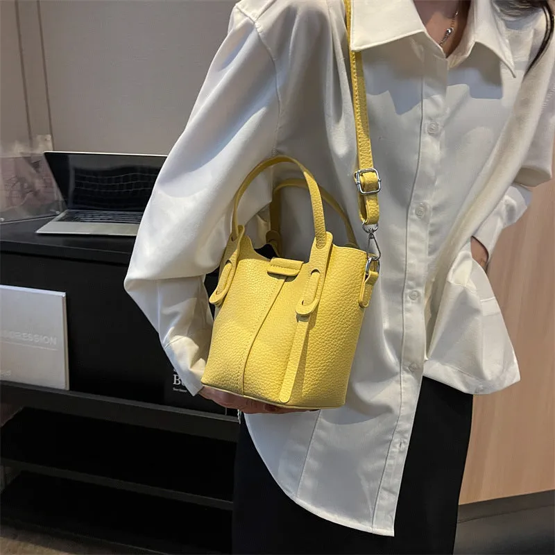 Retro Fashion Shoulder Bucket Bag