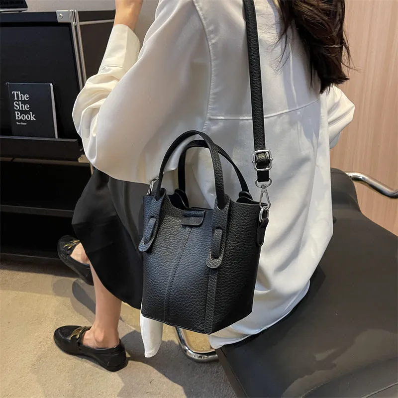 Retro Fashion Shoulder Bucket Bag