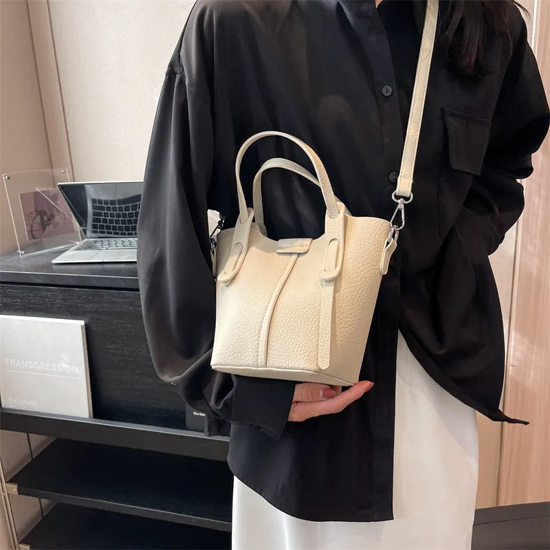Retro Fashion Shoulder Bucket Bag