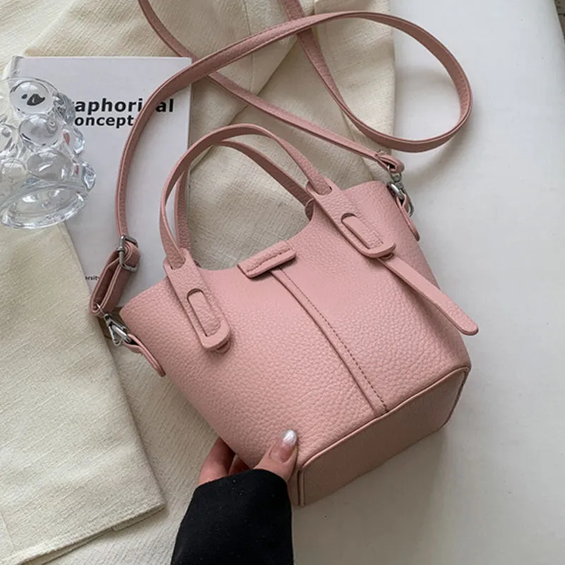Retro Fashion Shoulder Bucket Bag