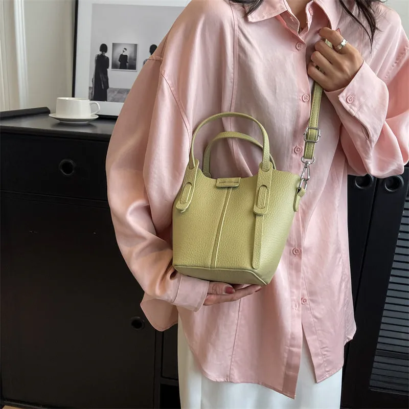 Retro Fashion Shoulder Bucket Bag