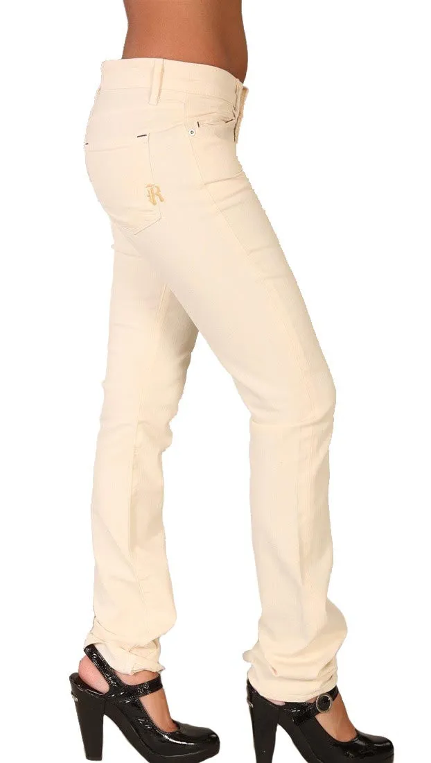 Rich & Skinny Sleek Skinny Jean Cream