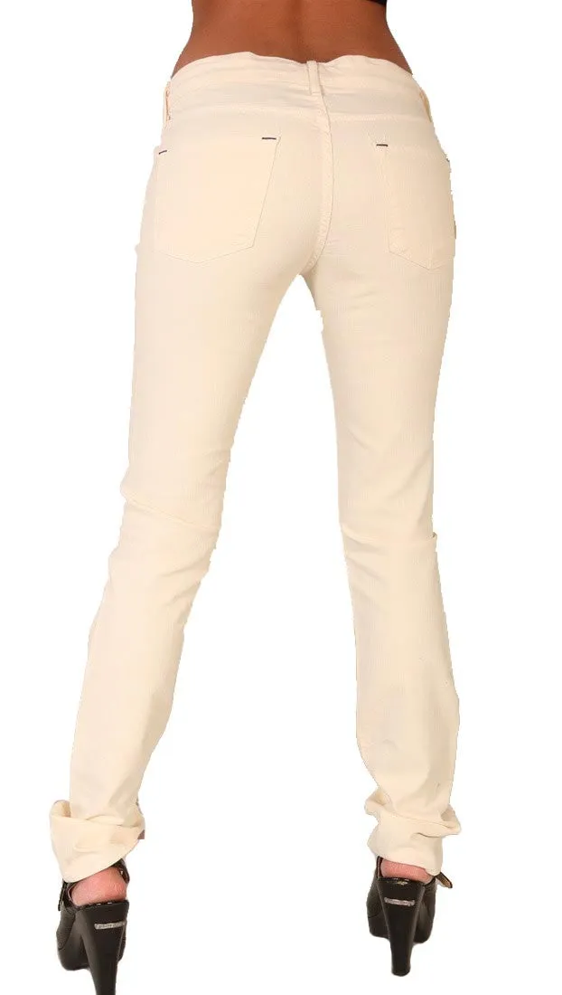 Rich & Skinny Sleek Skinny Jean Cream