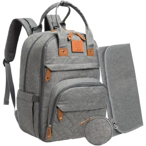 Rove Diaper Backpack - Classic Gray
