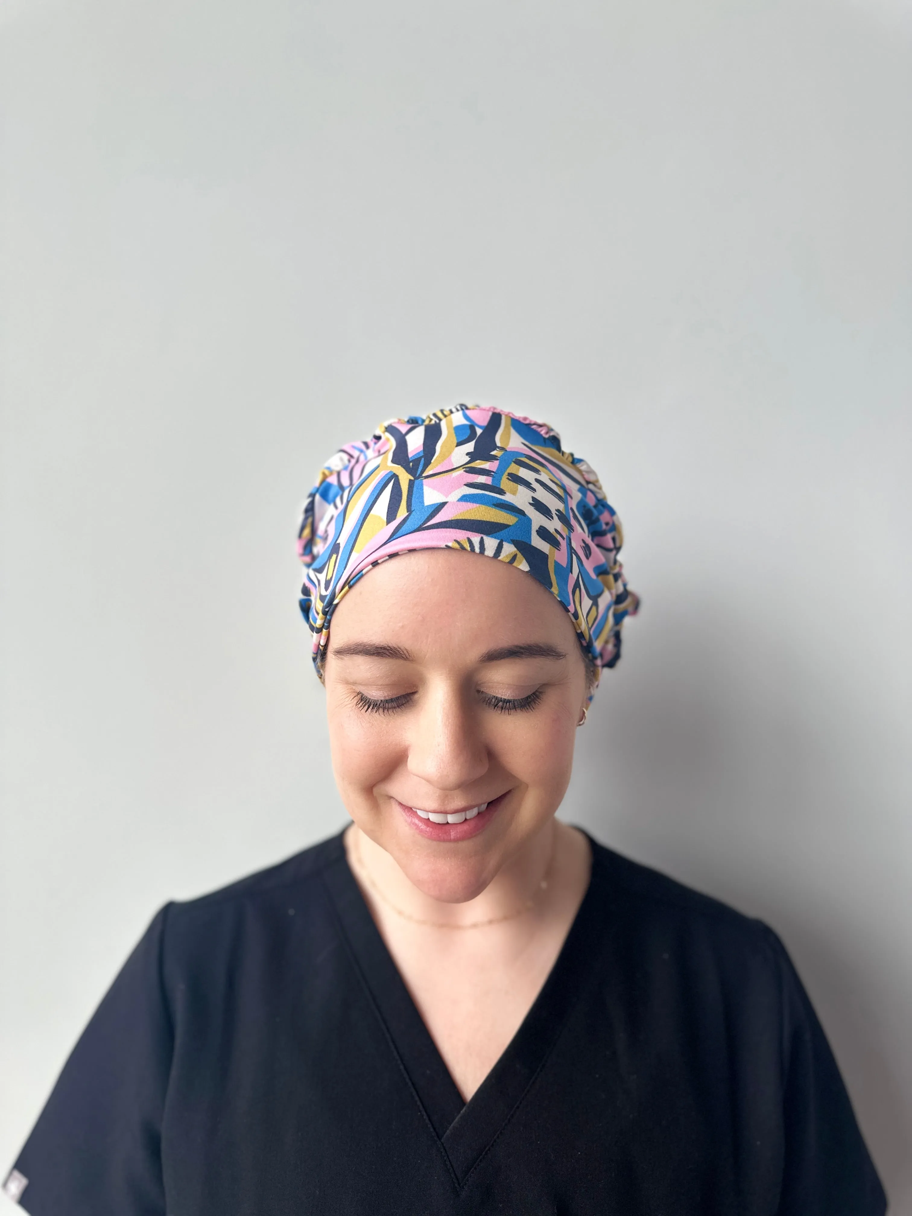 Scrub Hat - Vibrant Abstract