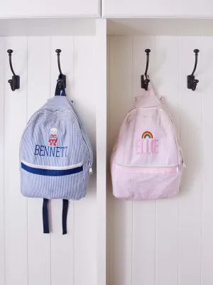 Seersucker Backpack