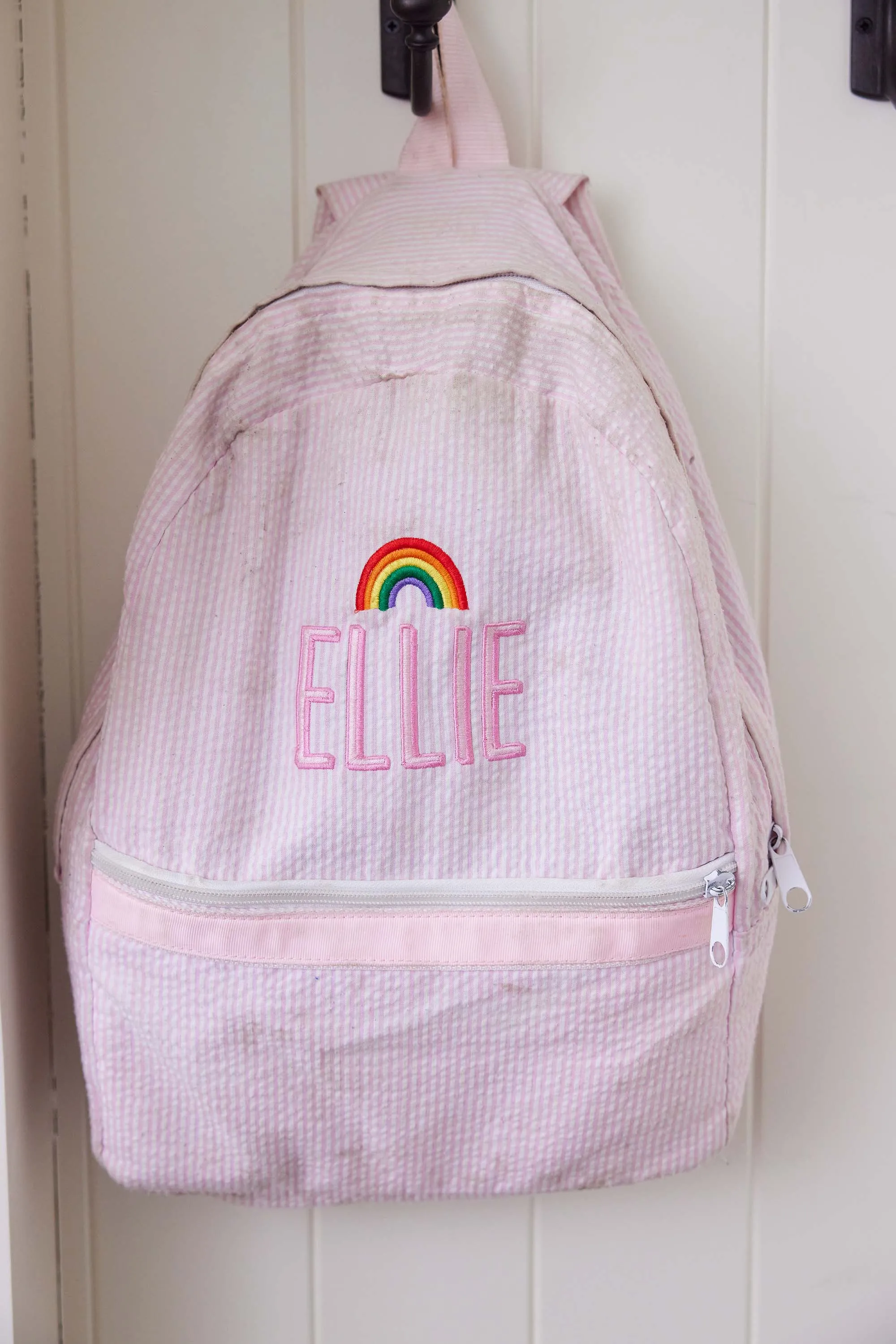 Seersucker Backpack