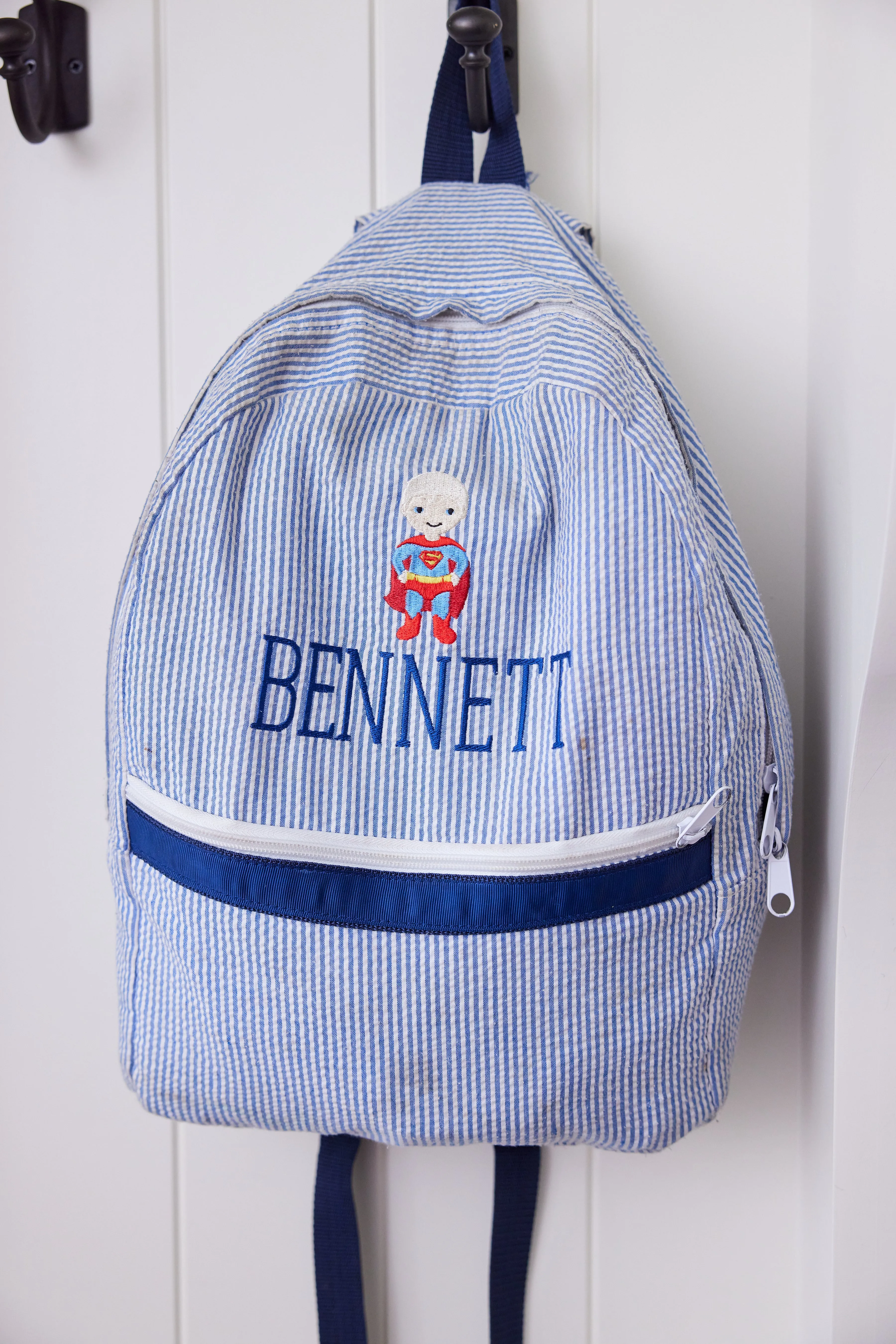Seersucker Backpack