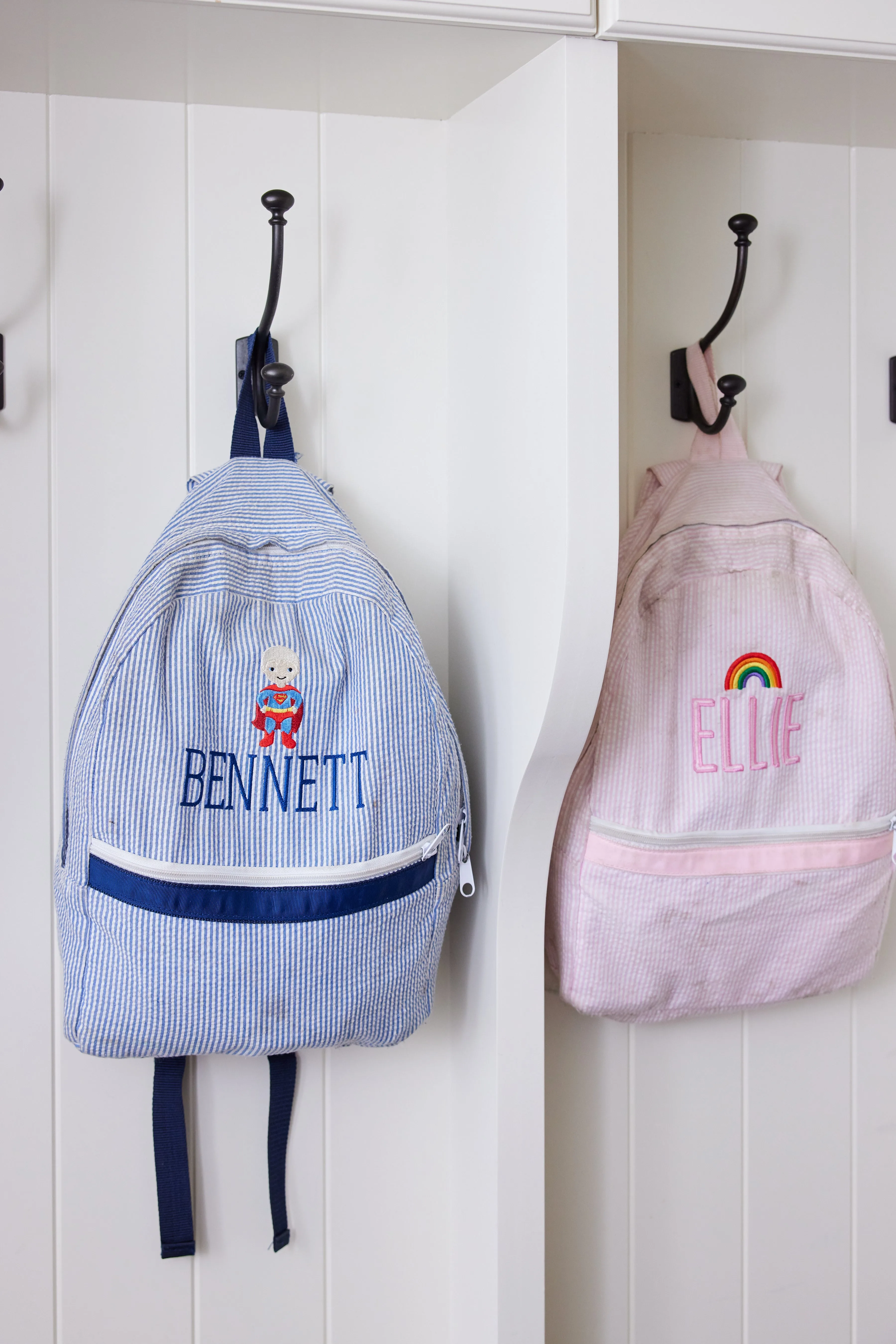 Seersucker Backpack