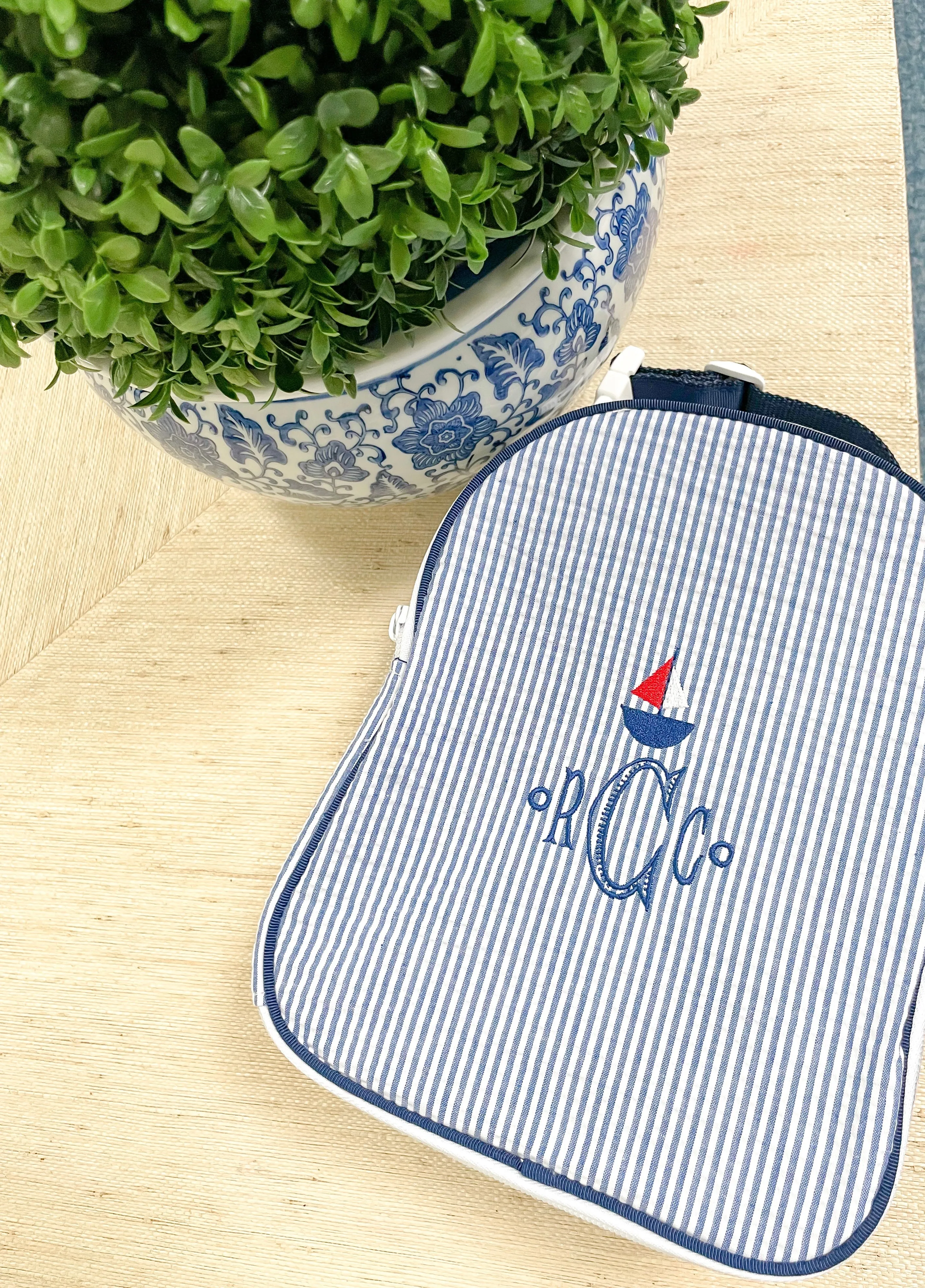 Seersucker Lunch Box