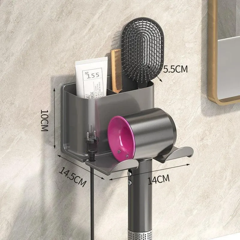 Sleek Hair Dryer Holder