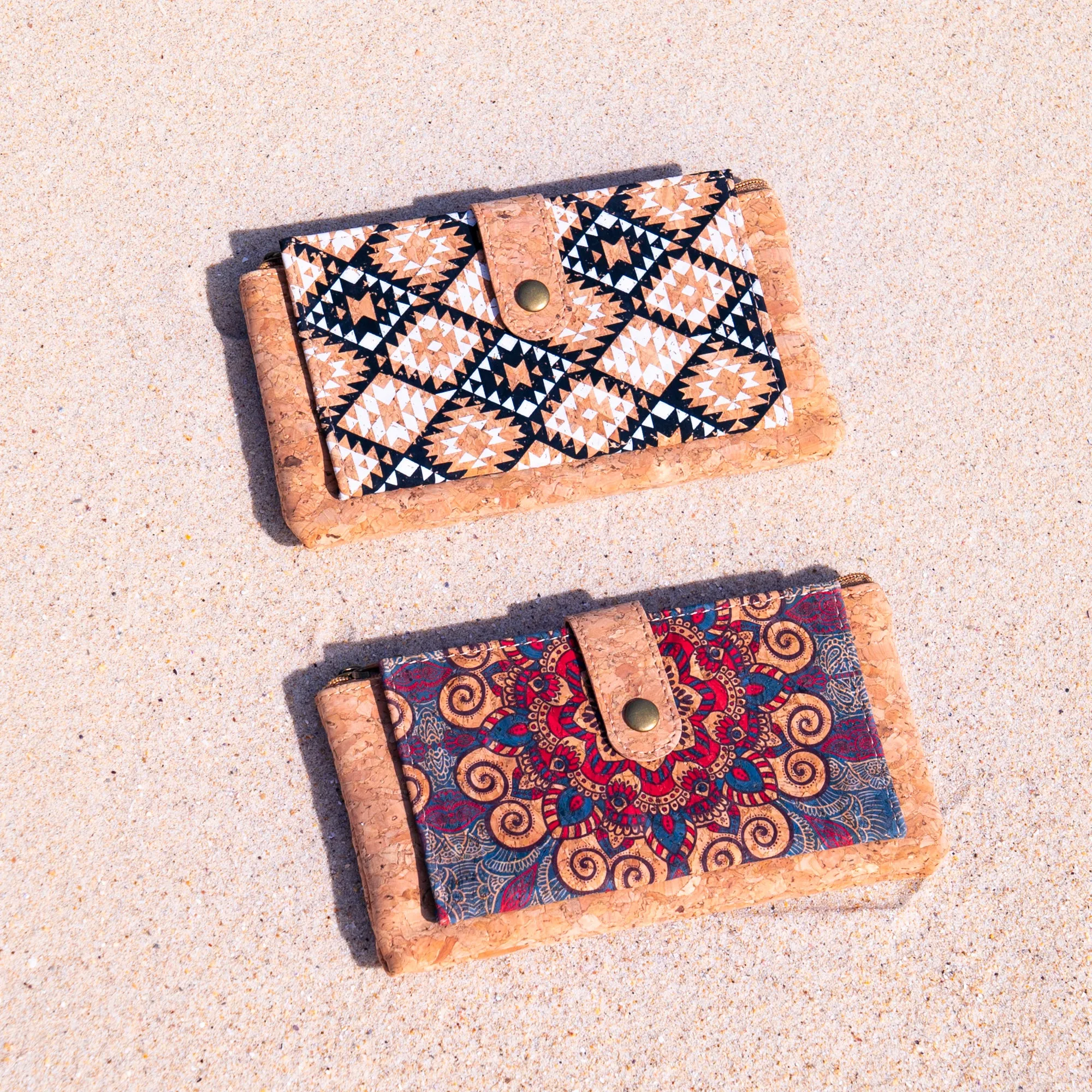 Sleek Vegan Cork Wallet BAG-2302