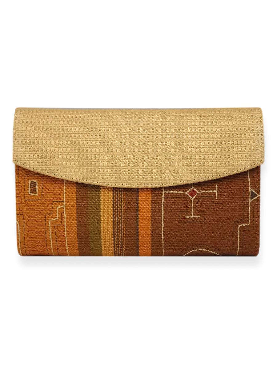 Small Classic Clutch 1 -  Shipibo Textile Collection