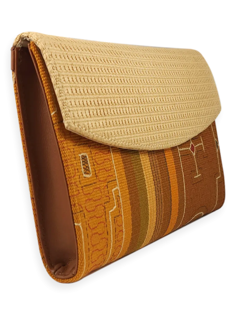 Small Classic Clutch 1 -  Shipibo Textile Collection