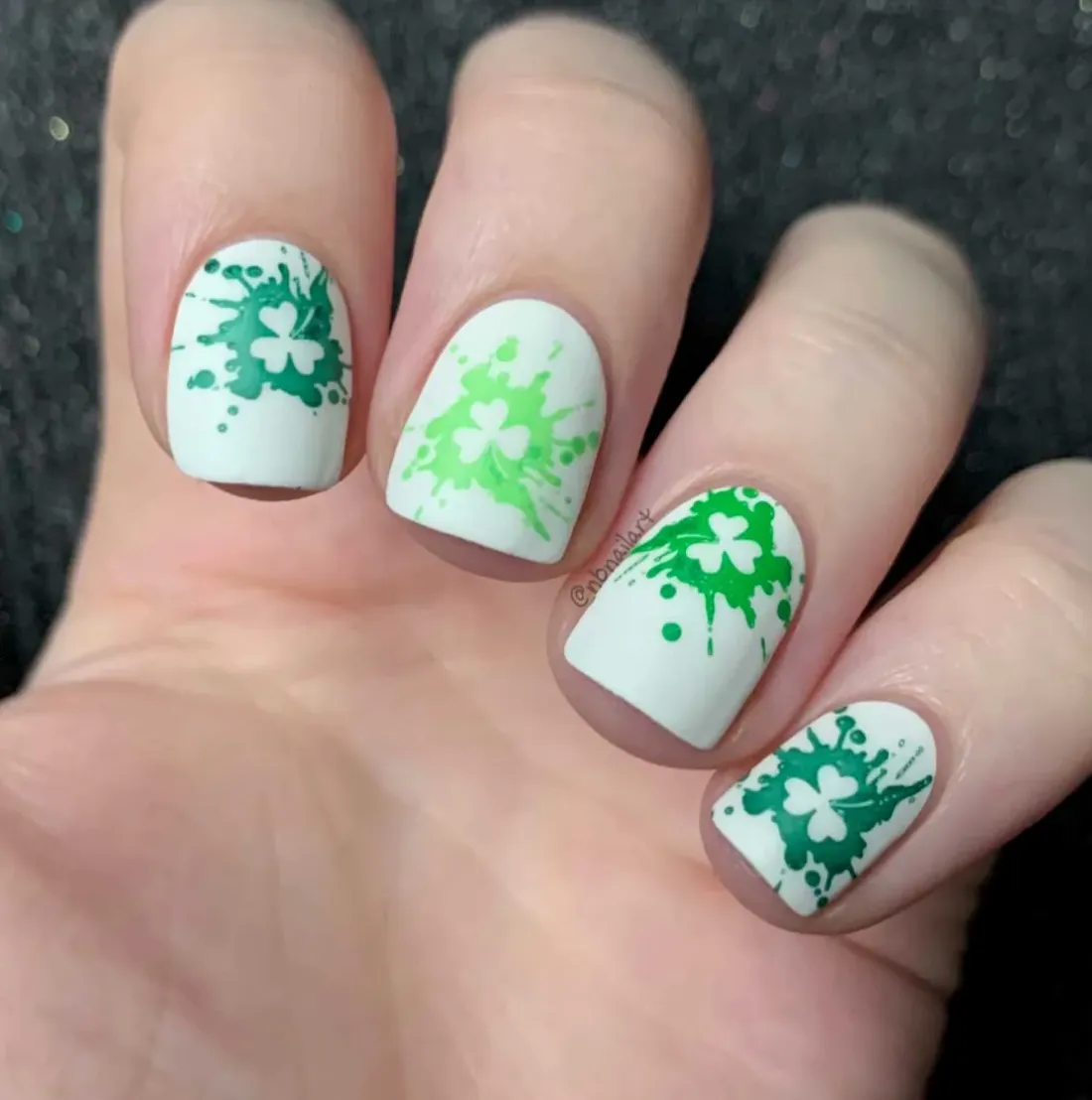 St Patrick's Day 4 - Uber Chic Mini Stamping Plate