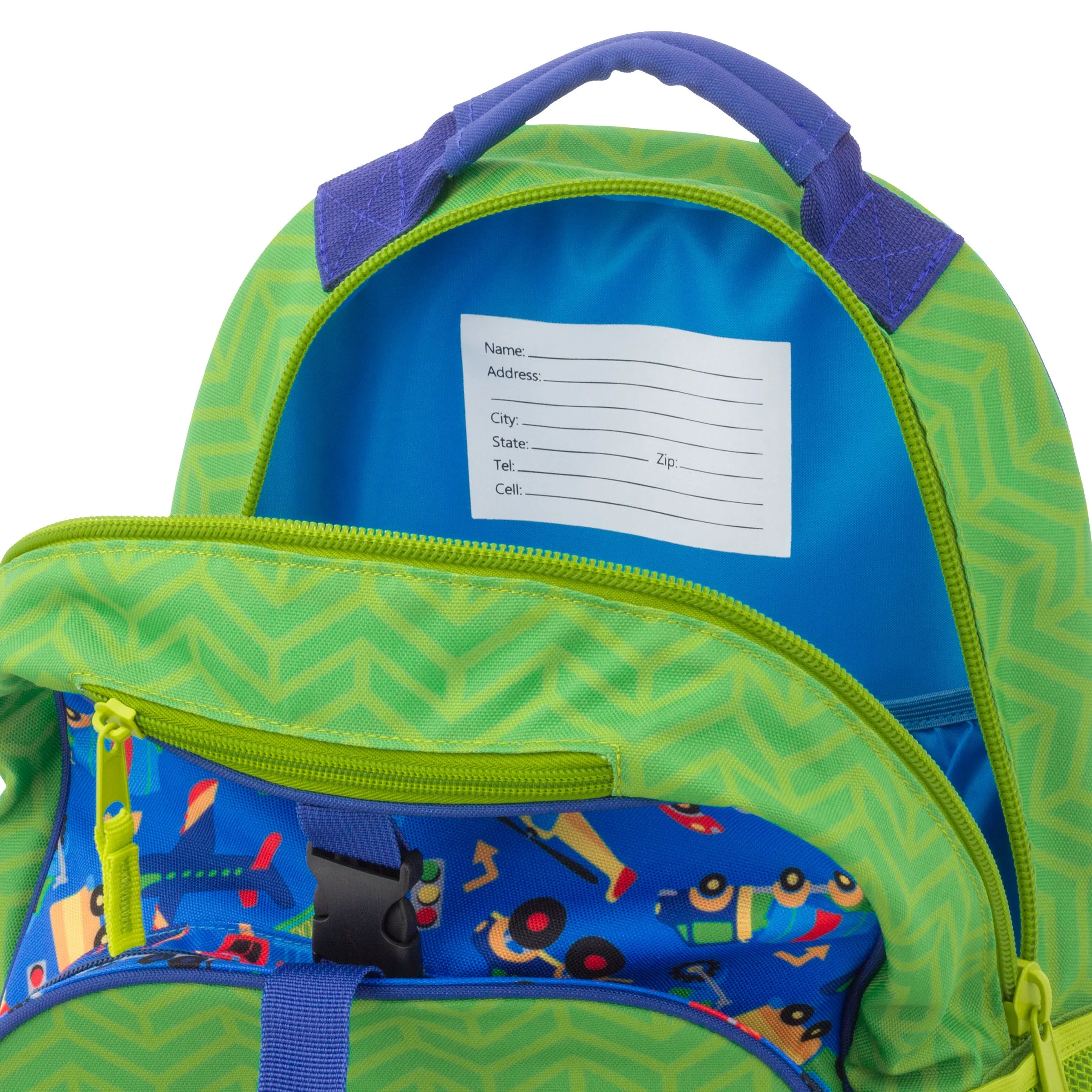 Stephen Joseph All Over Print Backpack, Transportation