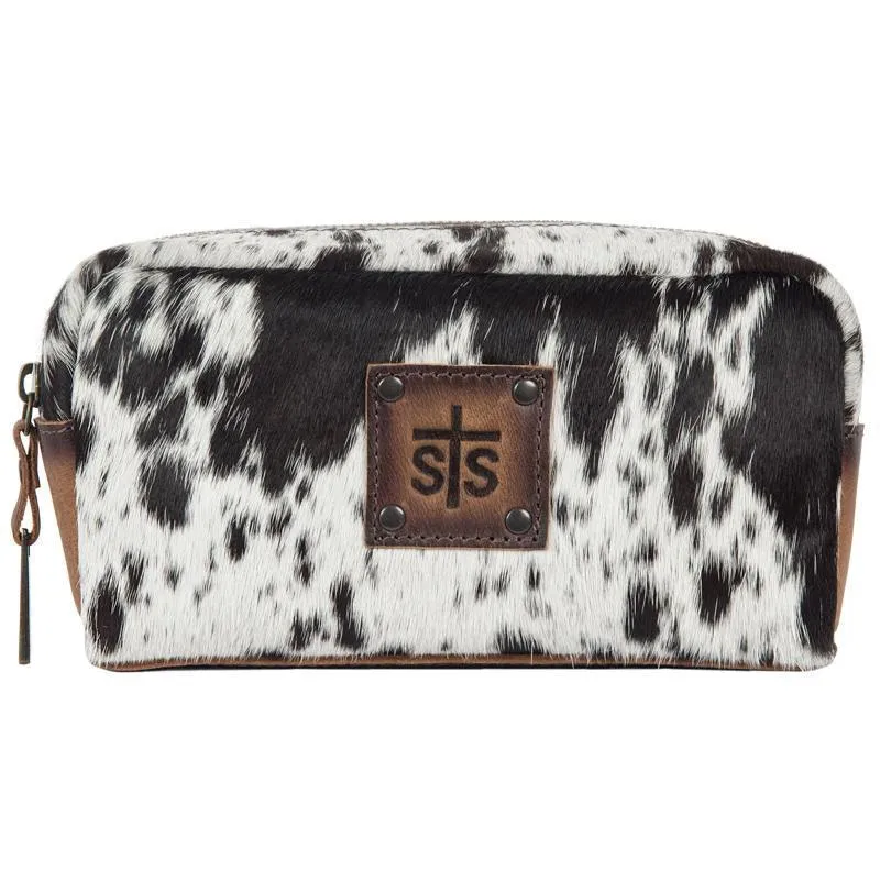 STS Cowhide Bebe Cosmetic Bag STS32733