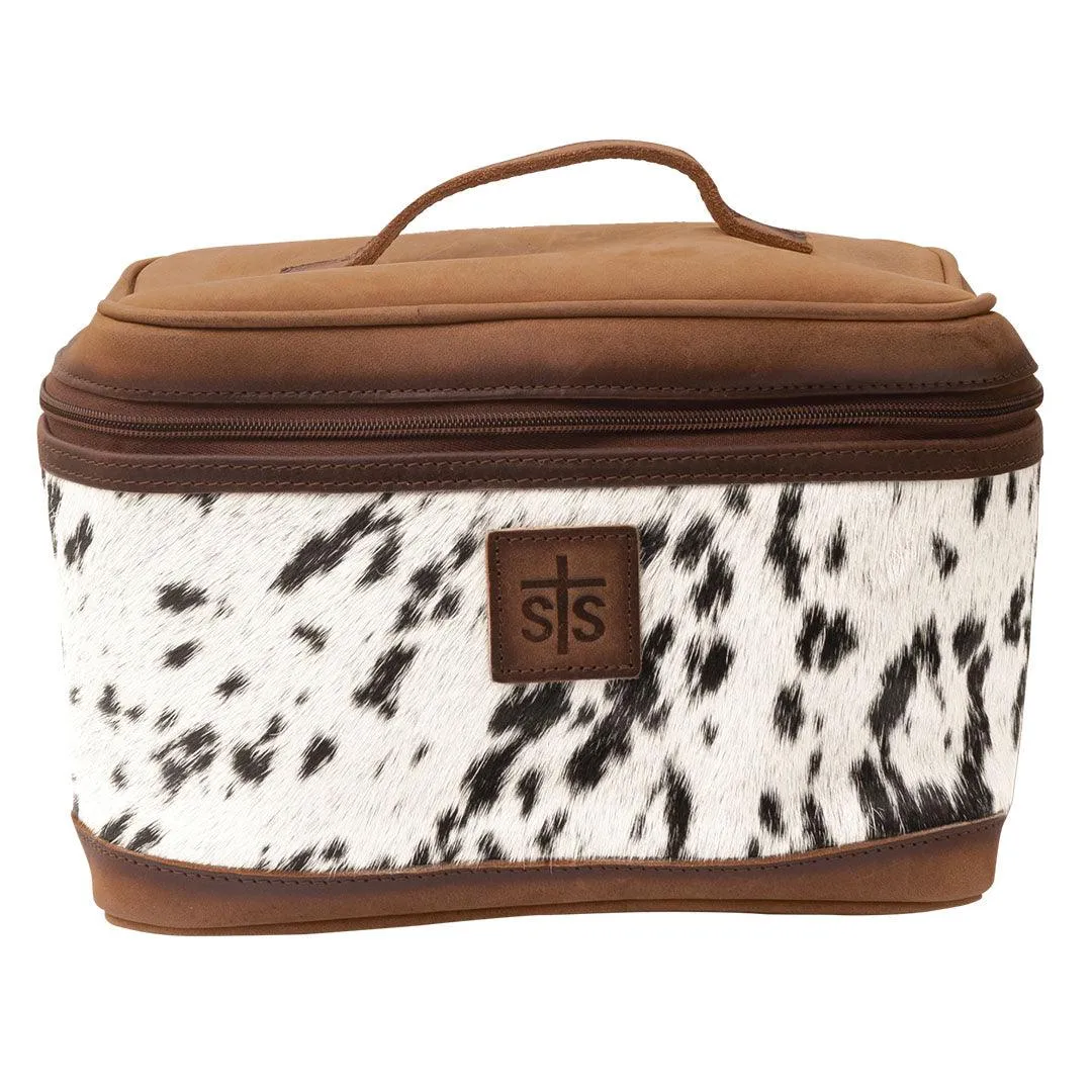 STS Cowhide Train Case STS38082