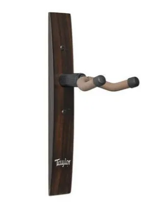 Taylor Guitar Wall Hanger - Ebony, Acrylic Logo Inlay