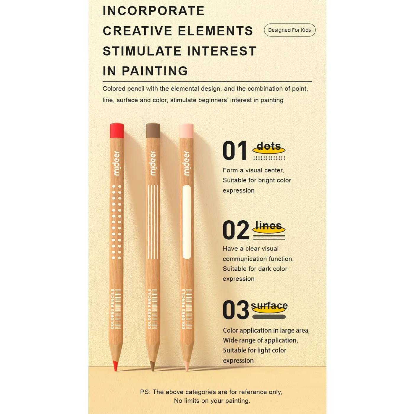 Vibrant Colored Pencil 48 Colors