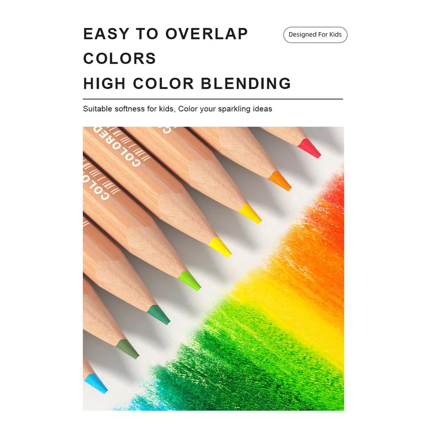 Vibrant Colored Pencil 48 Colors