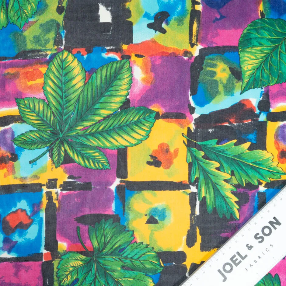 Vibrant Multi Patterned Silk Georgette