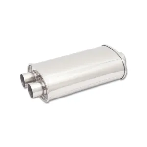 Vibrant Performance Streetpower Oval Muffler 2.5" Inlet