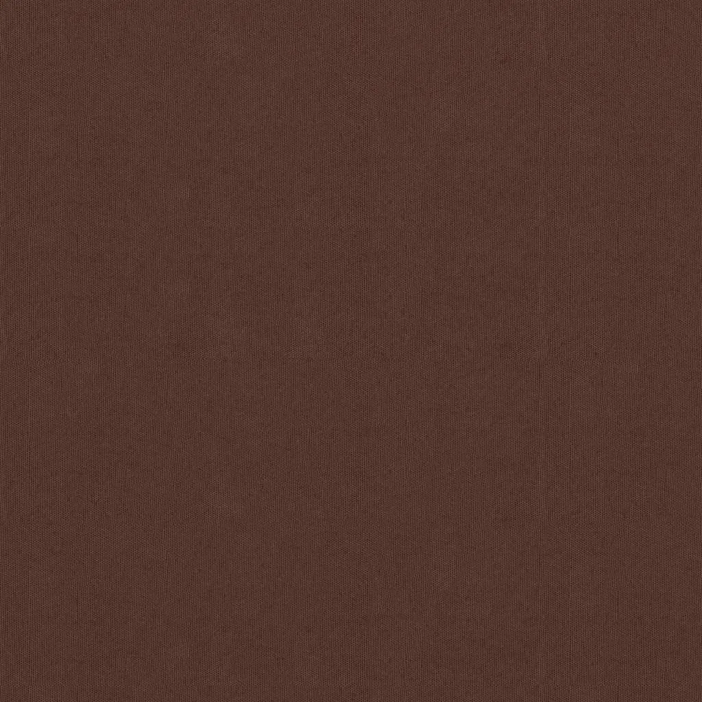 vidaXL Balcony Screen Brown 90x400 cm Oxford Fabric