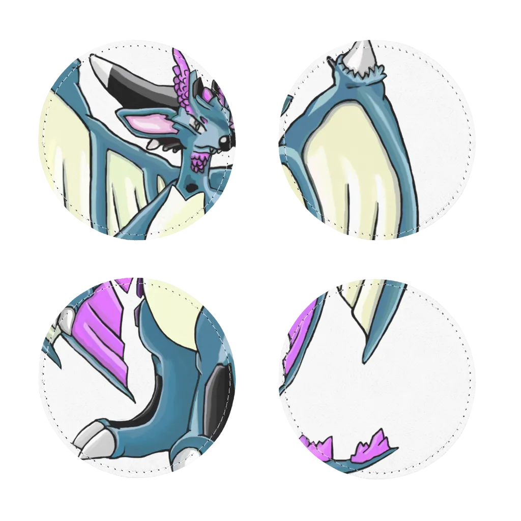 Wolbat Sublimation Coasters Pack of Four